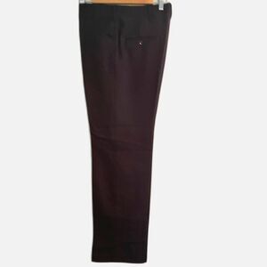 VTG 70s Magic Stretch Haggar Flat Front Brown Slacks Dress Pants 34x32 ~ Cowboy